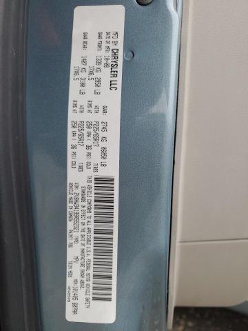 2V8HW34199R552321 - 2009 VOLKSWAGEN ROUTAN SE BLUE photo 14