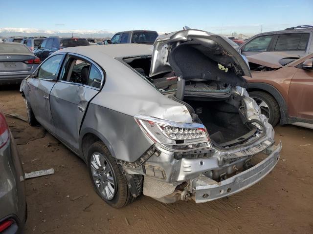 1G4GC5ER2CF354724 - 2012 BUICK LACROSSE SILVER photo 2