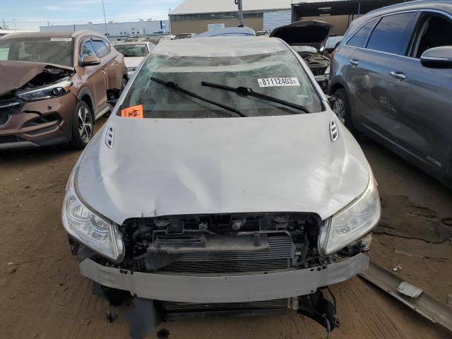 1G4GC5ER2CF354724 - 2012 BUICK LACROSSE SILVER photo 5