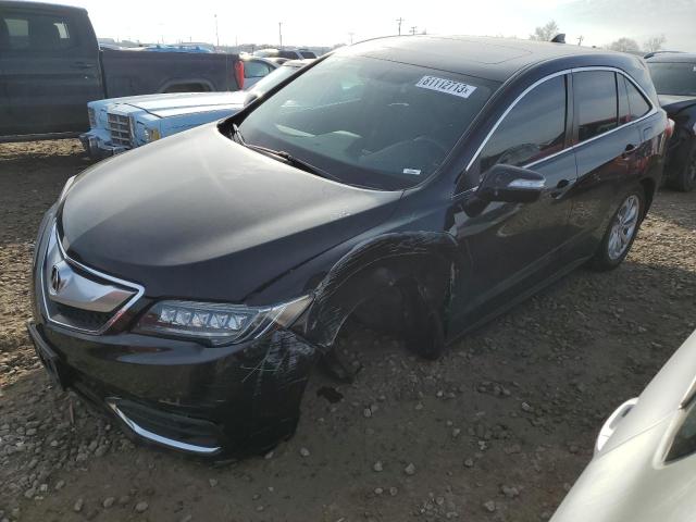 5J8TB4H37HL029312 - 2017 ACURA RDX BLACK photo 1