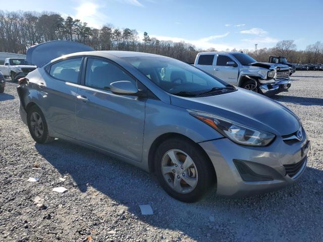 KMHDH4AE7FU329366 - 2015 HYUNDAI ELANTRA SE SILVER photo 4