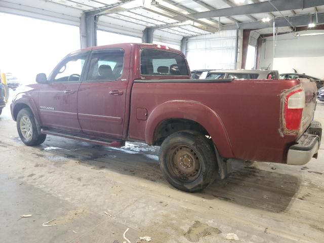 5TBDT44186S509013 - 2006 TOYOTA TUNDRA DOUBLE CAB SR5 RED photo 2