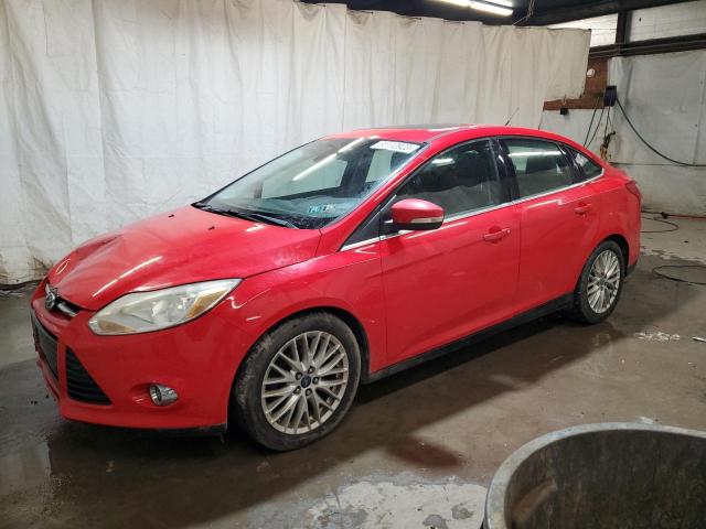 1FAHP3H21CL150181 - 2012 FORD FOCUS SEL RED photo 1