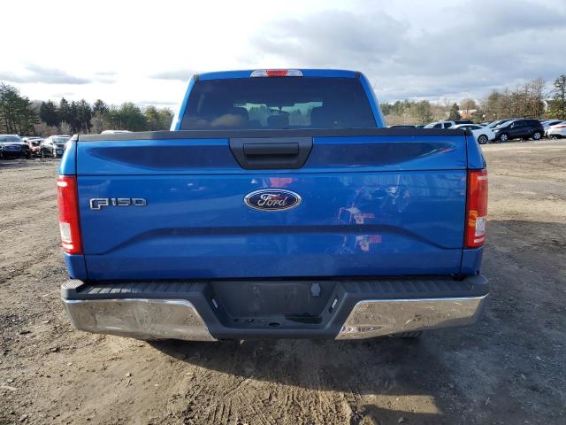 1FTEW1EP6FFB09598 - 2015 FORD F150 SUPERCREW BLUE photo 6