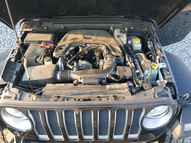 1C4HJXEG1JW260310 - 2018 JEEP WRANGLER U SAHARA Noir photo 12