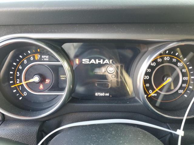 1C4HJXEG1JW260310 - 2018 JEEP WRANGLER U SAHARA Noir photo 9