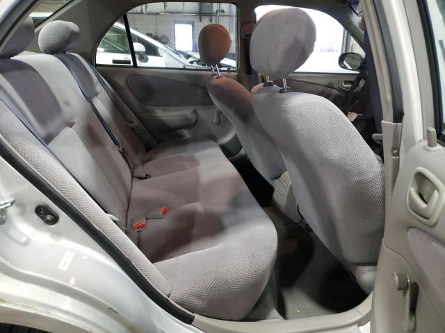 1Y1SK5483YZ410164 - 2000 CHEVROLET GEO PRIZM BASE SILVER photo 10