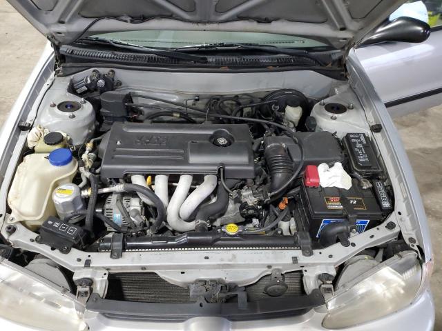 1Y1SK5483YZ410164 - 2000 CHEVROLET GEO PRIZM BASE SILVER photo 11