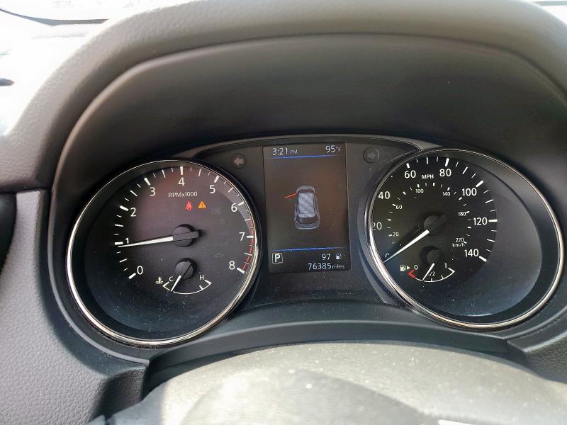 JN8AT2MT8KW266026 - 2019 NISSAN ROGUE S WHITE photo 9