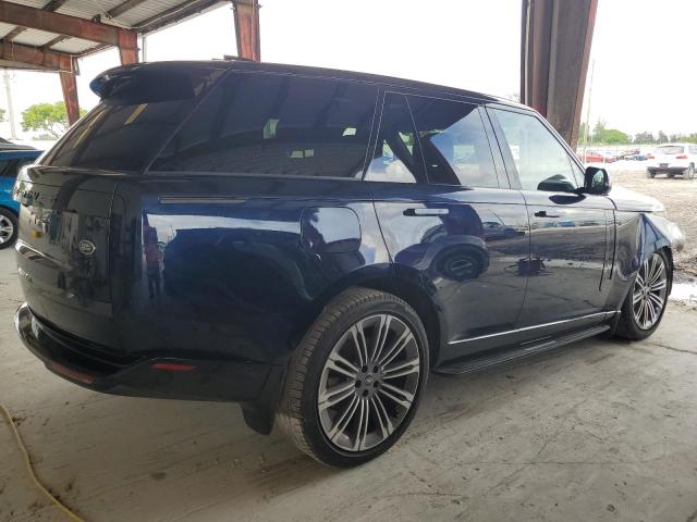 SALKP9FU4PA065160 - 2023 LAND ROVER RANGE ROVE SE BLUE photo 3
