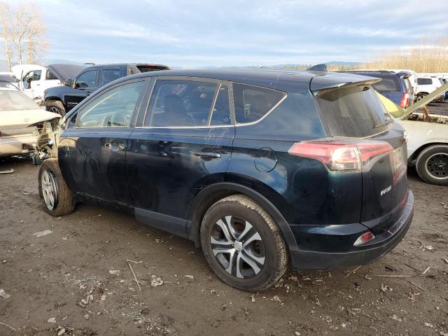 JTMZFREV4JJ168184 - 2018 TOYOTA RAV4 LE BLUE photo 2