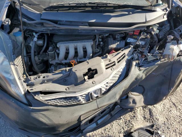 JHMGE8H33CC029507 - 2012 HONDA FIT ნაცრისფერი ფოტო 11