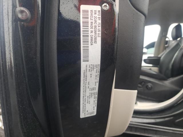 2C4RC1BG5NR126592 - 2022 CHRYSLER PACIFICA TOURING L შავი ფოტო 13