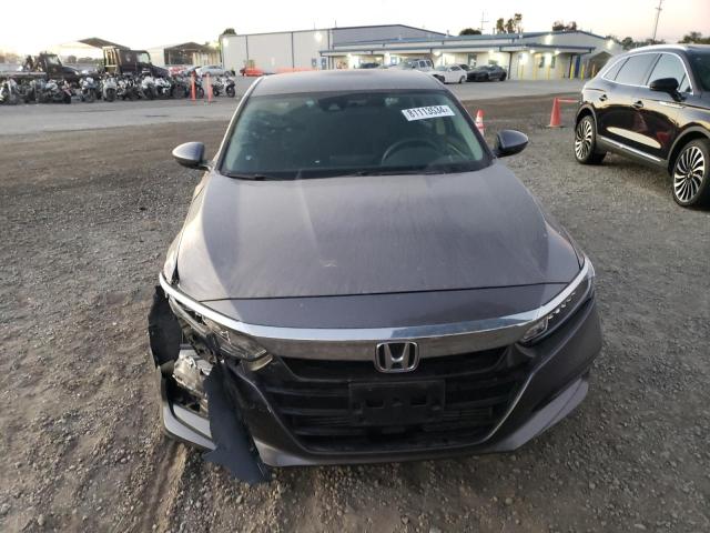 1HGCV1F13KA000397 - 2019 HONDA ACCORD LX GRAY photo 5