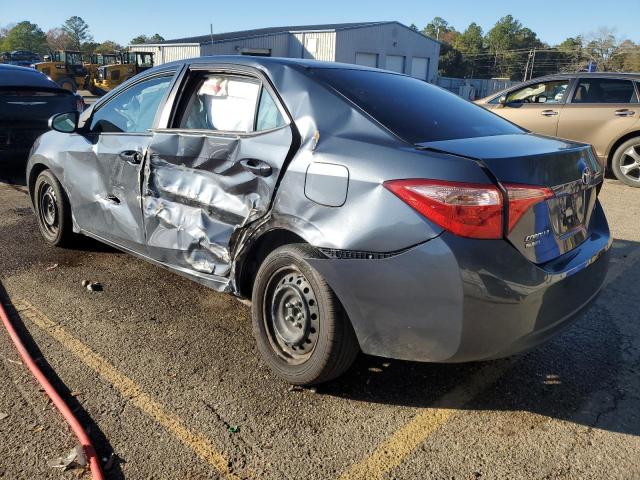 5YFBURHE9JP796126 - 2018 TOYOTA COROLLA L GRAY photo 2