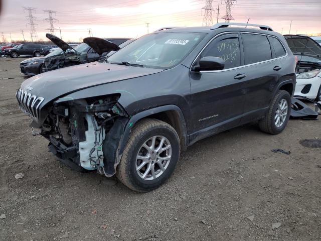 1C4PJMCS9FW601154 - 2015 JEEP CHEROKEE LATITUDE GRAY photo 1