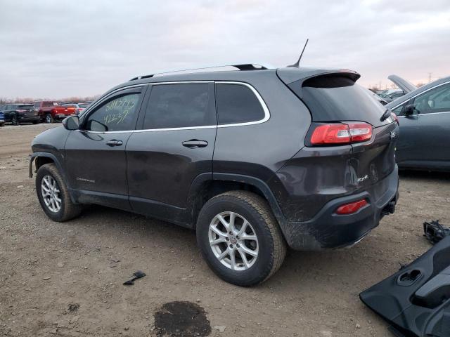 1C4PJMCS9FW601154 - 2015 JEEP CHEROKEE LATITUDE GRAY photo 2