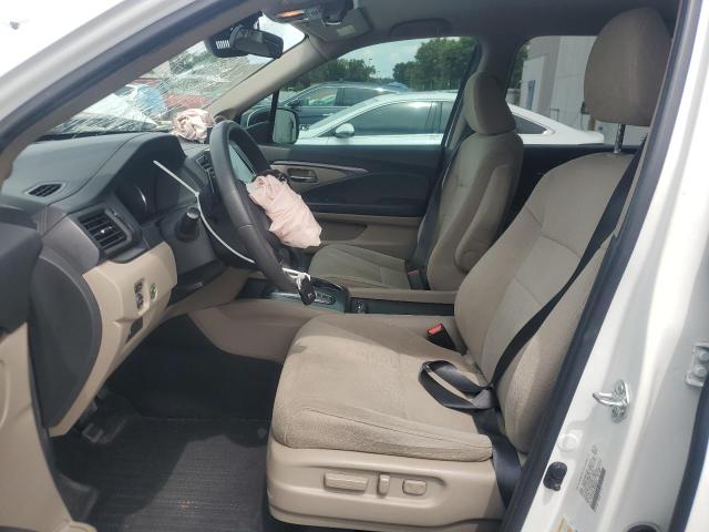 5FNYF5H37MB029872 - 2021 HONDA PILOT EX 白色 照片 7