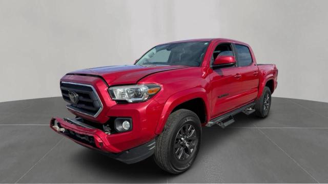 5TFAZ5CN3MX105398 - 2021 TOYOTA TACOMA DOUBLE CAB RED photo 2