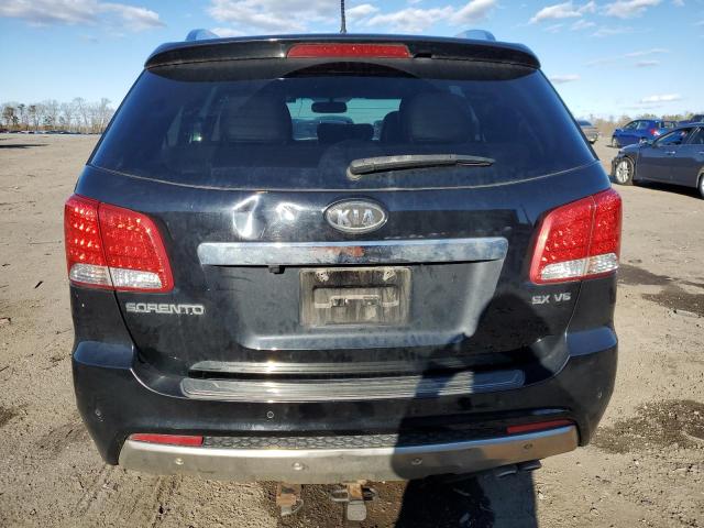 5XYKWDA22CG222293 - 2012 KIA SORENTO SX BLACK photo 6