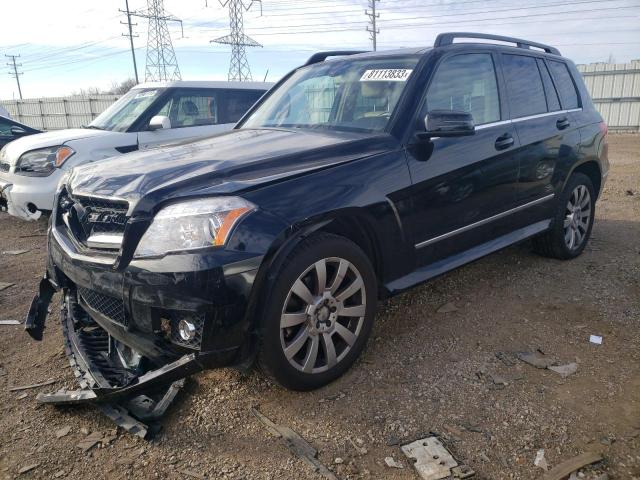 WDCGG8HBXAF353661 - 2010 MERCEDES-BENZ GLK 350 4MATIC BLACK photo 1