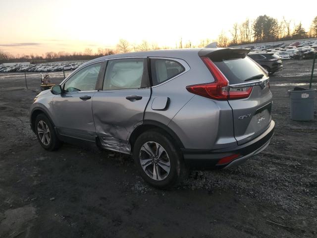 2HKRW6H37KH215484 - 2019 HONDA CR-V LX GRAY photo 2