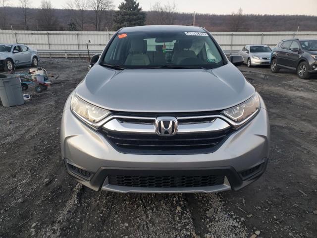 2HKRW6H37KH215484 - 2019 HONDA CR-V LX GRAY photo 5