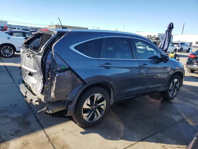 5J6RM3H96FL018410 - 2015 HONDA CR-V TOURING GRAY photo 3