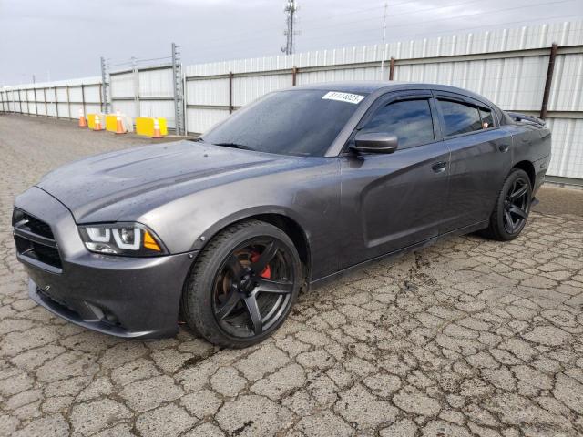 2C3CDXBG7DH552735 - 2013 DODGE CHARGER SE CHARCOAL photo 1