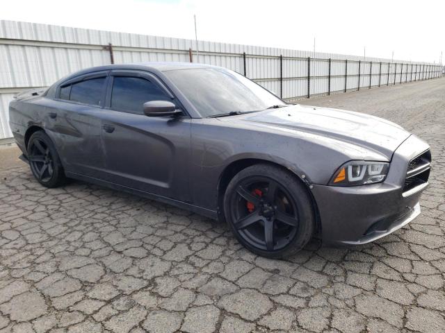 2C3CDXBG7DH552735 - 2013 DODGE CHARGER SE CHARCOAL photo 4