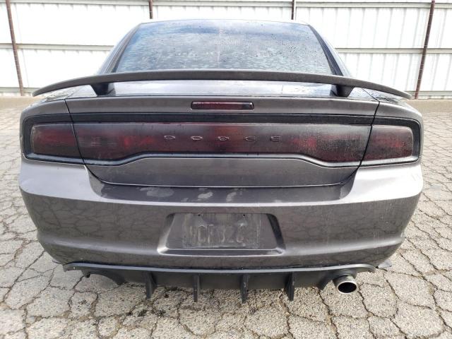 2C3CDXBG7DH552735 - 2013 DODGE CHARGER SE CHARCOAL photo 6