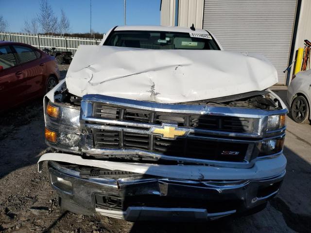 1GCVKREC4FZ230779 - 2015 CHEVROLET SILVERADO K1500 LT WHITE photo 5