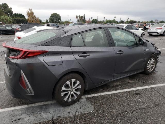 JTDKAMFP4M3176569 - 2021 TOYOTA PRIUS PRIM LE GRAY photo 3