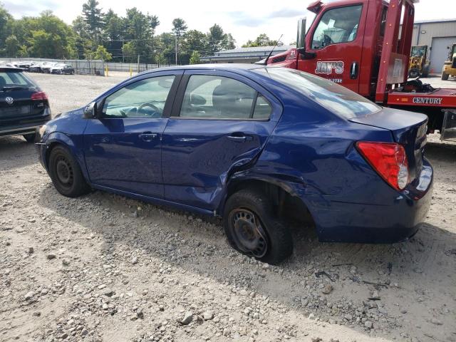 1G1JA5SG6D4172095 - 2013 CHEVROLET SONIC LS BLUE photo 2