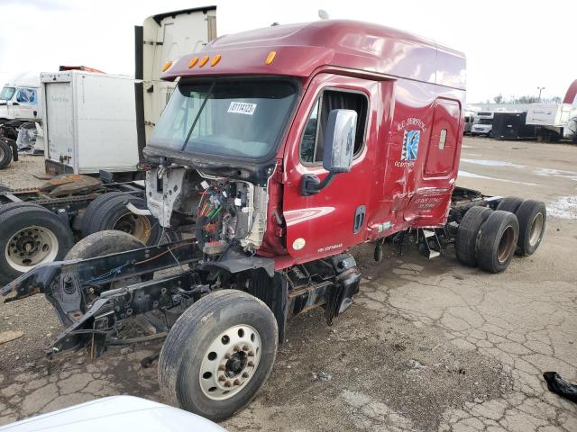 3AKJGLD61ESFN9448 - 2014 FREIGHTLINER CASCADIA 1 MAROON photo 2