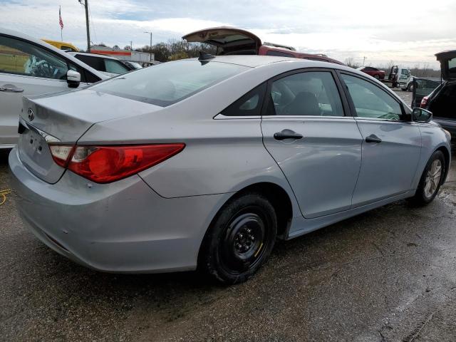 5NPEB4AC9DH633122 - 2013 HYUNDAI SONATA GLS BLUE photo 3