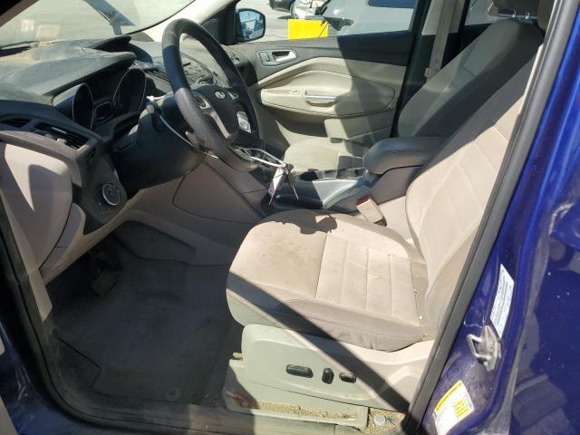 1FMCU0G74FUB47536 - 2015 FORD ESCAPE SE BLUE photo 7