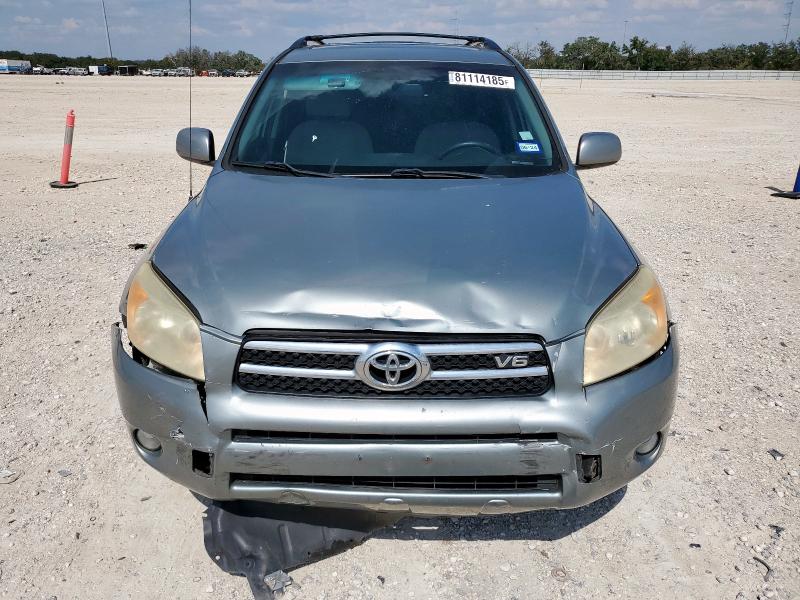 JTMZK31V585019378 - 2008 TOYOTA RAV4 LIMITED GREEN photo 5