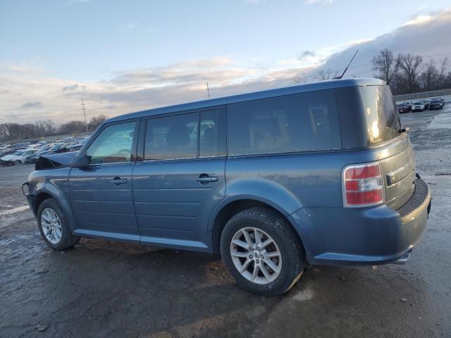 2FMGK5B80JBA16252 - 2018 FORD FLEX SE BLUE photo 2