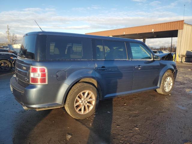 2FMGK5B80JBA16252 - 2018 FORD FLEX SE BLUE photo 3