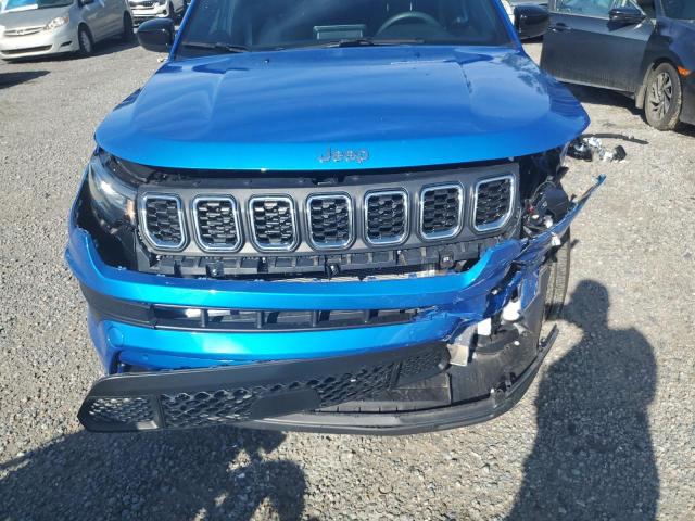 3C4NJDAN1ST540693 - 2025 JEEP COMPASS SPORT أزرق صورة 12