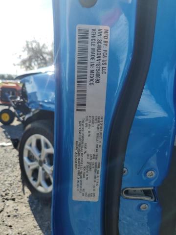 3C4NJDAN1ST540693 - 2025 JEEP COMPASS SPORT أزرق صورة 14