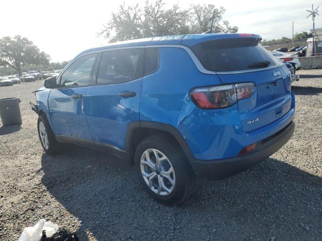 3C4NJDAN1ST540693 - 2025 JEEP COMPASS SPORT أزرق صورة 2