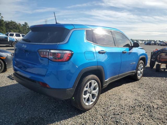 3C4NJDAN1ST540693 - 2025 JEEP COMPASS SPORT أزرق صورة 3