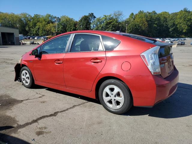 JTDKN3DUXA1250592 - 2010 TOYOTA PRIUS წითელი ფოტო 2