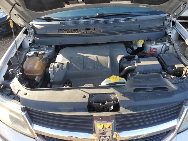 3D4GH57V99T209620 - 2009 DODGE JOURNEY SXT SILVER photo 11