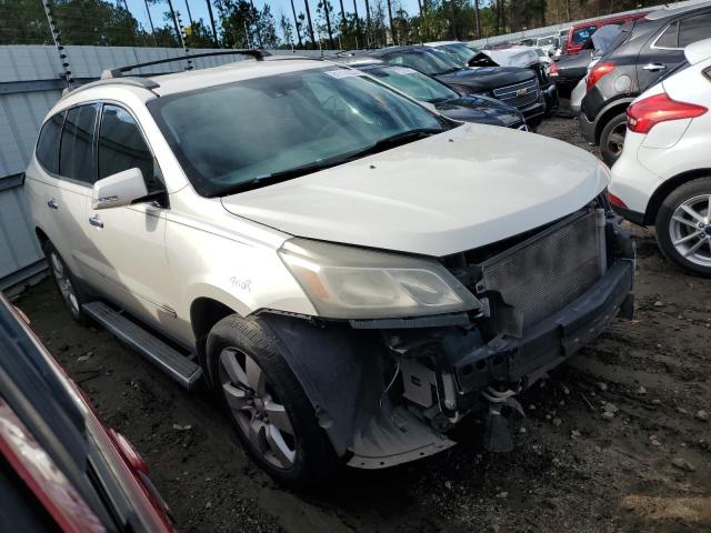 1GNKRJKD7FJ117878 - 2015 CHEVROLET TRAVERSE LTZ WHITE photo 4