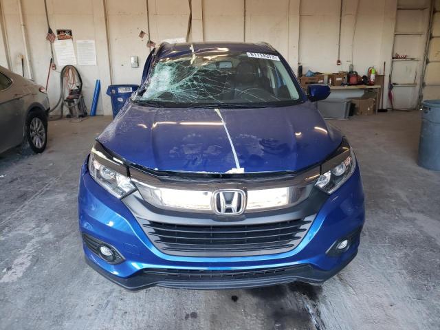 3CZRU6H77LM731701 - 2020 HONDA HR-V EXL BLUE photo 5