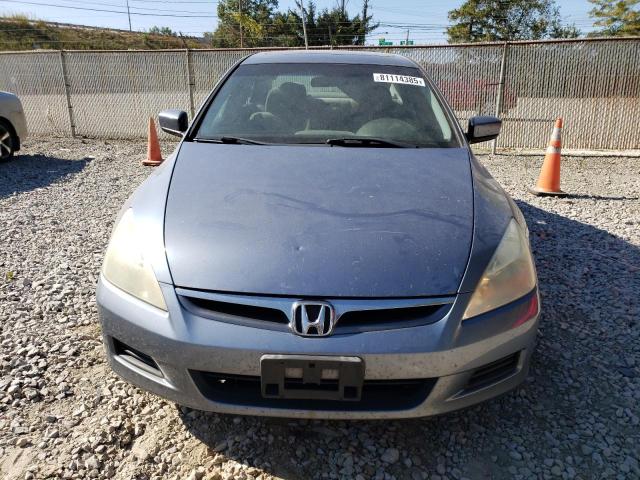 1HGCM56747A085885 - 2007 HONDA ACCORD EX BLUE photo 5