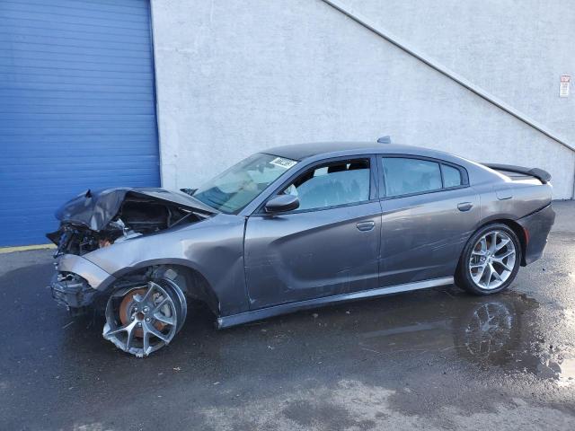 2C3CDXHG5NH175895 - 2022 DODGE CHARGER GT GRAY photo 1